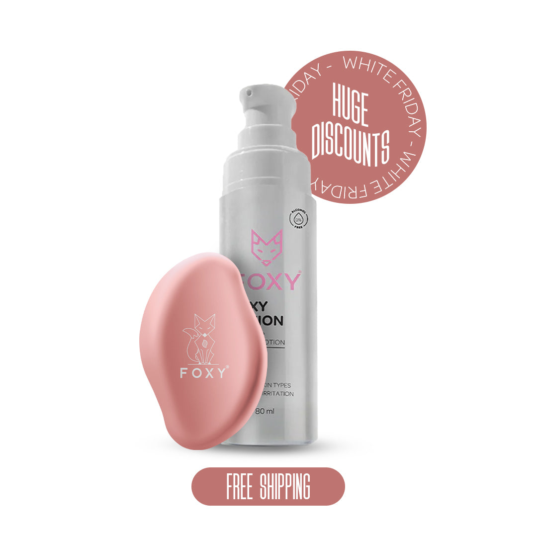 FOXY SCRUBBER + LOTION