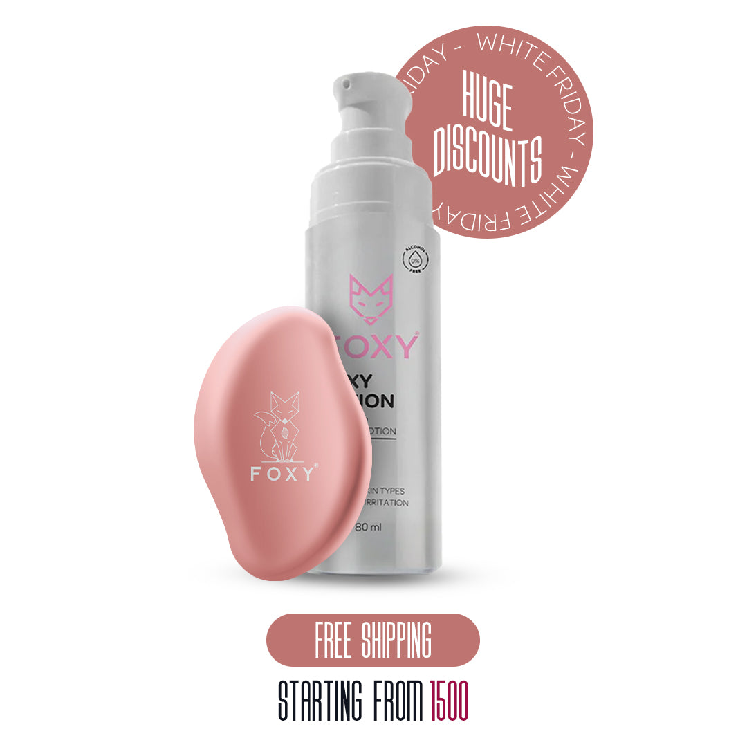FOXY SCRUBBER + LOTION