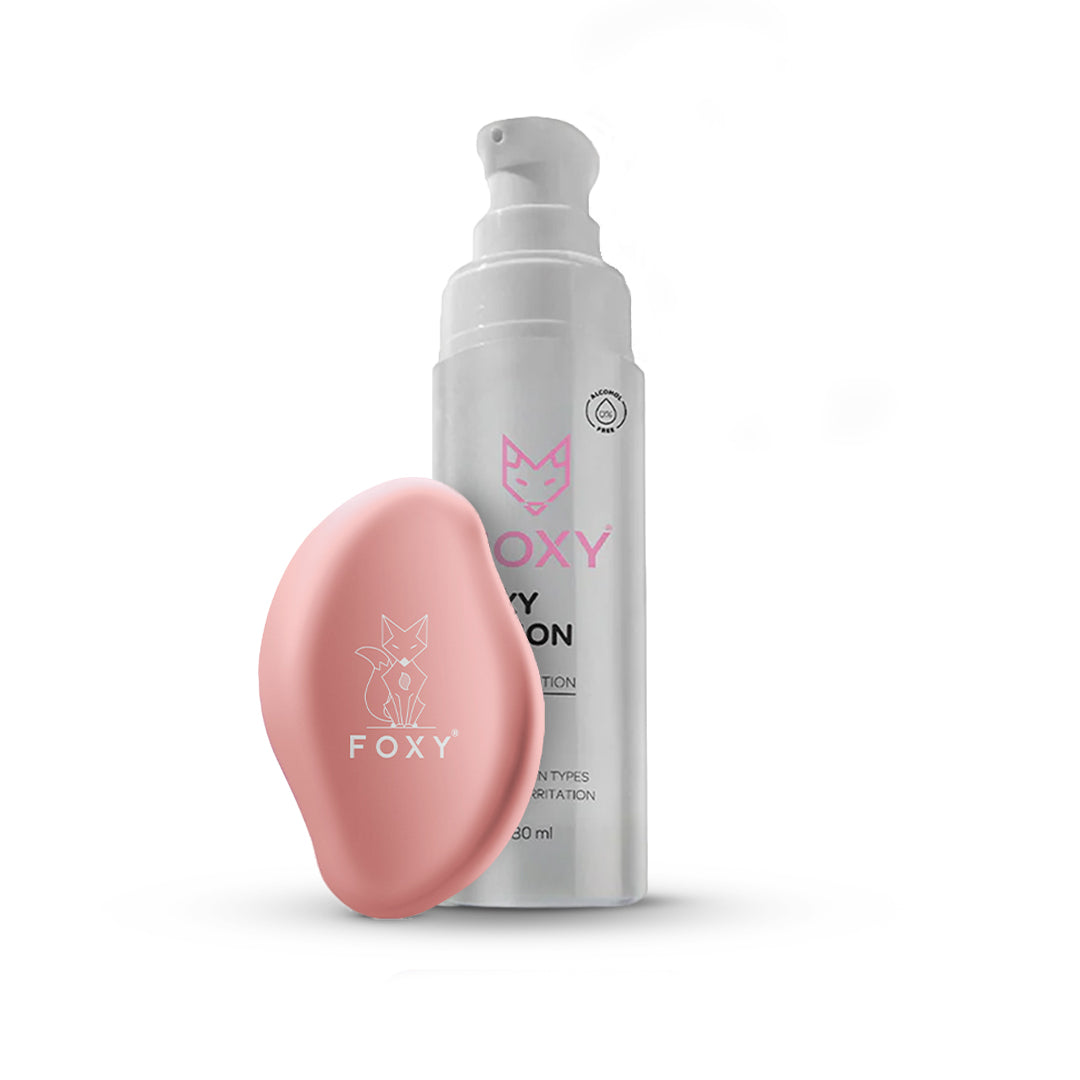 FOXY SCRUBBER + LOTION